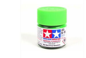 Tamiya Acrylic Model Paint X-15 Light Green 10ml Jar 81515