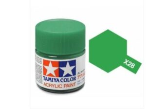 Tamiya Acrylic Mini X-28 Park Green Paint 81528