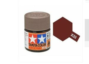 Tamiya Acrylic Mini X-33 Bronze Paint 81533