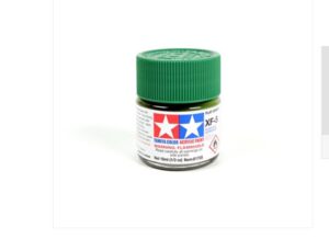 Tamiya Mini Acrylic Model Paint 10ml Matt Green XF-5 81705
