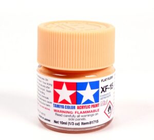Tamiya Mini Acrylic Paint XF-15 Flat Flesh 10ml 81715