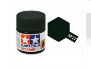 Tamiya Acrylic Mini XF-27 Black Green Paint 81727