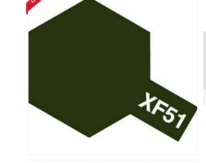 Tamiya 10ml Acrylic Mini XF51 Khaki Drab 81751