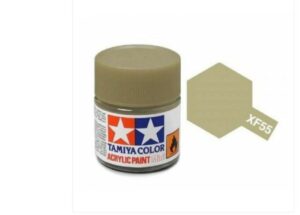 Tamiya Acrylic Mini XF-55 Deck Tan Paint 81755