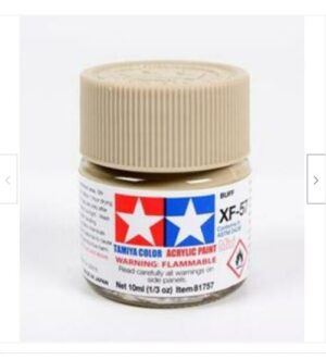 Tamiya 81757 - Acrylic Model Paint XF-57 Buff 10ml