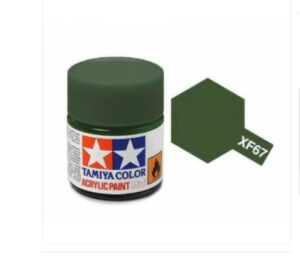 Tamiya Acrylic Mini XF-67 NATO Green Paint 81767