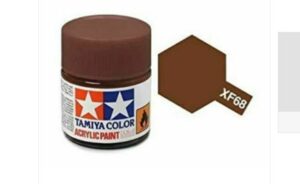 Tamiya Acrylic Model Paint XF-68 Nato Brown 10ml 81768