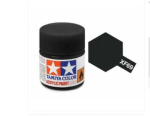 Tamiya Acrylic Mini XF-69 NATO Black Paint 81769