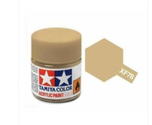 Tamiya Acrylic Mini XF-78 Wooden Deck Tan Paint TAM81778