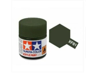 TAMIYA PAINT XF-81 RAF DARK GREEN 2 81781
