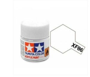 Tamiya XF-86 Flat Clear Mini Acrylic Paint - 10ml 81786