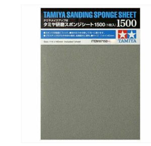 TAMIYA Sanding Sponge Sheet 1500 87150