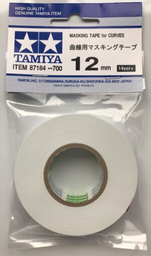 Tamiya Masking Tape for Curves 12mm Width NIP 87184