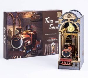 Rolife TGB04 Time Travel 3D Wooden DIY Miniature House Book Nook