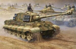 TRUMPETER 00910 1/16 King Tiger Model Kit 2 in 1 (P) or (H) Turrets Overlord WEST WALL