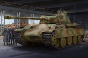 Trumpeter 00929 1:16 German Panther G Late full interior detail THFS