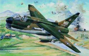 TRUMPETER 02245 1/32 USAF A-7D Corsair II Vietnam