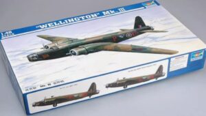Trumpeter 02823 1/48 Royal Air Force Wellington Mk. III Bomber THFS BMB CD