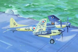 Trumpeter 02895 1:48 Royal Navy FAA de Havilland Sea Hornet NF.21