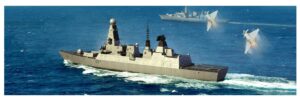 Trumpeter 04550 1:350 HMS Type 45 Destroyer Royal Navy