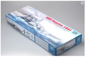 Trumpeter 05312 1/350 HMS Repulse 1941 Royal Navy Battle Cruiser. THFS