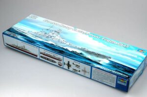 Trumpeter 05313 1:350 German Cruiser Prinz Eugen 1945 Kit Model THFS