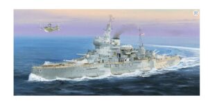 Trumpeter 05325 1/350 Battleship HMS Warspite model ship Overlord and SCHELDT