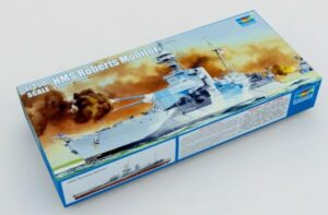 Trumpeter 05335 1:350th scale HMS Roberts Monitor Battle for the Scheldt Estuary