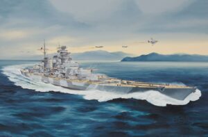 Trumpeter 05371 1/350 GERMAN DKM H CLASS SUPER BATTLESHIP  Model Kit THFS