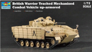 Trumpeter 07102 1:72 MCV80 Warrior with Enhanced Armour British Army