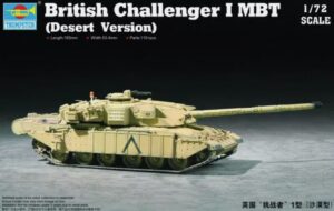 Trumpeter 07105 1/72 CHALLENGER 1 MBT Desert Version THFS