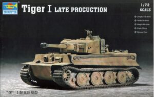 TRUMPETER 07244. 1/72 TIGER 1 AUSF E LATE PRODUCTION Overlord