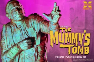 X-PLUS 411-200139 1/8 Lon Chaney JR. The Mummy's Tomb Plastic Model Kit