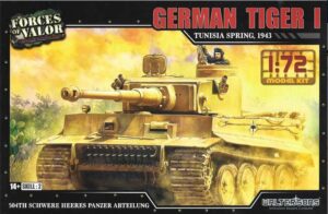 Forces Of Valor 1/72  Tiger I Tunisia 1943 UN873001A 88 THFS