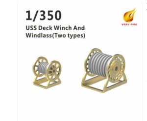 Very Fire 1/350 US Battleship Deck Winch and Windlass X 30 USS01