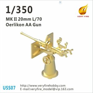 Very Fire USS07 1/350 U.S.Navy 20mm Oerlikon 16 sets