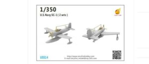 Very fire 1/350 USS NAVY SC-1 X 2 USS14
