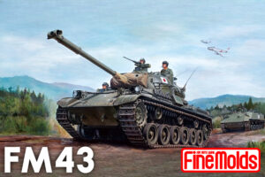 FINE MOLDS FM43 1/35 JGSDF Type 61 MBT Plastic Model Kit