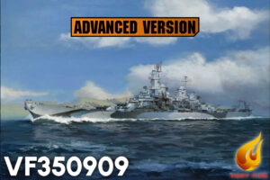 VERY FIRE VF350909AD 1/350 USS Missouri Advanced Plastic Model Kit HELL IN THE PACIFIC