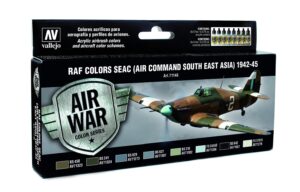 Vallejo Model Air Set - RAF & FAA SEAC 1942-45 VAL71146