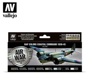Vallejo Model Air Set - RAF & FAA Coastal 1939-45 71148