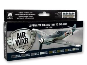 VALLEJO MODEL AIR SET LUFTWAFFE 1941 TO 1945 71166
