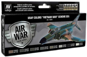 Vallejo Model Air Set USAF SEA South East Asia VAL71204