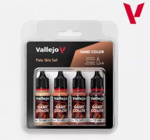 Vallejo Game Colour Pale Skin Acrylic Paint Set 72.379  72379
