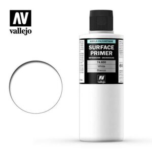 VALLEJO AIRBRUSH MODEL AIR  SURFACE PRIMER WHITE 200ML 74600