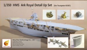 Very Fire 1/350 HMS Ark Royal Super Detail Up Set for Merit kit VF350004