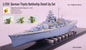 Very Fire 350005 1/350 DKM Tirpitz Detail Set For Tamiya 78015