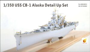 Very Fire 1/350 USS CB-1 Alaska detail up for Hobbyboss 86513 VF350006