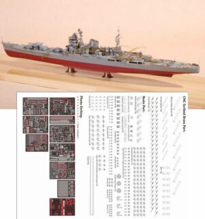 Very Fire 1/350 Japanese Cruiser Tone Detail Set for Tamiya 78024 VF350007