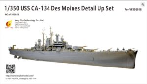 Very Fire 1/350 USS CA-134 DES MOINES DETAIL UP SET FOR 350918 VF350023